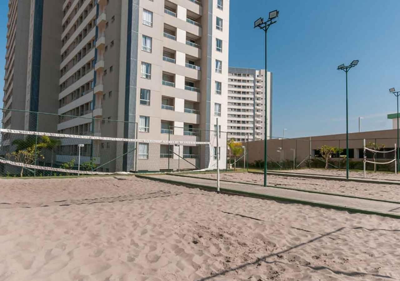 Enjoy Solar Das Aguas Park Resort Olimpia Exterior photo The beach volleyball court at the complex
