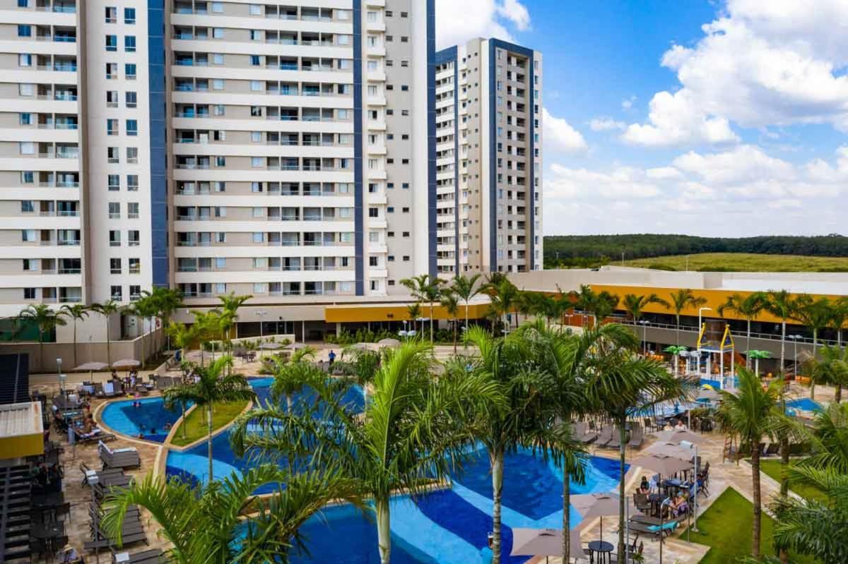 Enjoy Solar Das Aguas Park Resort Olimpia Exterior photo View of the complex